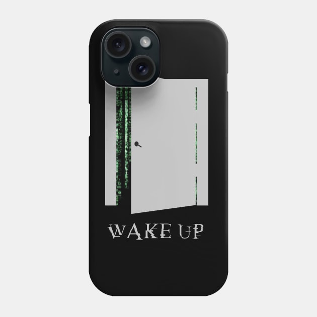 Wake up - Door Phone Case by CAUTODIPELO