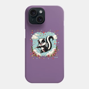 Cupid Skunk Phone Case