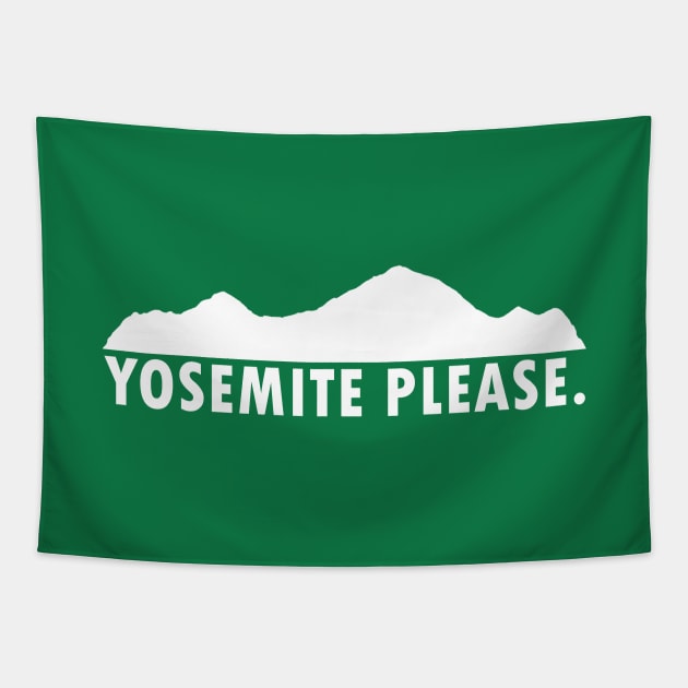 Yosemite Please Tapestry by esskay1000