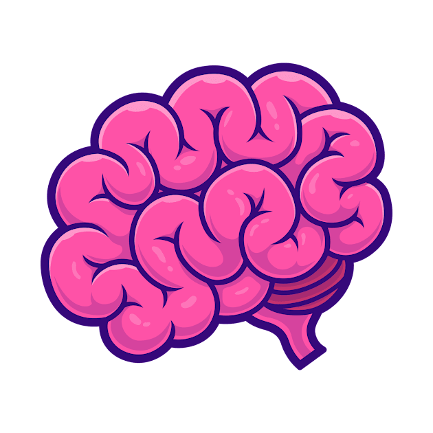 Brain Cartoon Illustration by Catalyst Labs