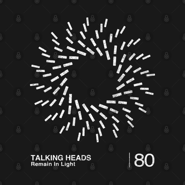 Talking Heads / Minimal Graphic Design Tribute by saudade