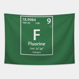 Fluorine Element Tapestry