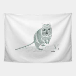 Happy little quokka 2 Tapestry