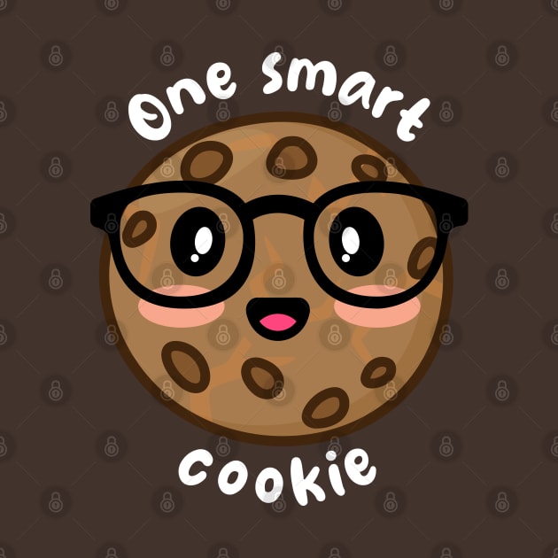 One smart cookie (on dark colors) by Messy Nessie