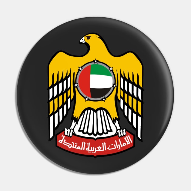 Emblem of the United Arab Emirates Pin by Flags of the World