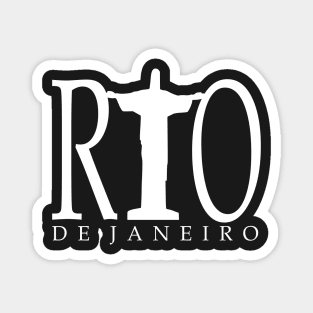 Rio de Janeiro Stylish Statue Carioca Christ The Redeemer Magnet