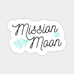 Mission Moon (Light) Magnet