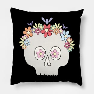 Cute Skull! Halloween Pillow