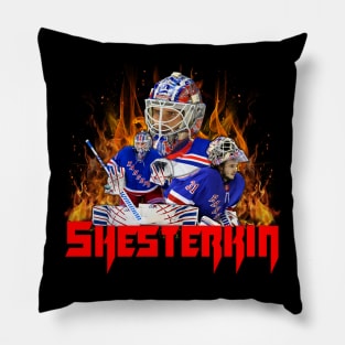 Igor Shesterkin Heavy Metal Pillow