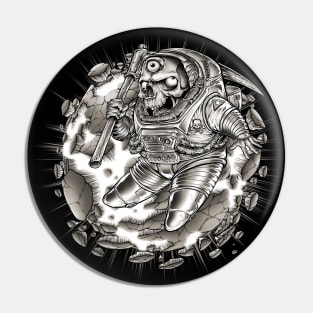 third eye reaper astronaut Pin