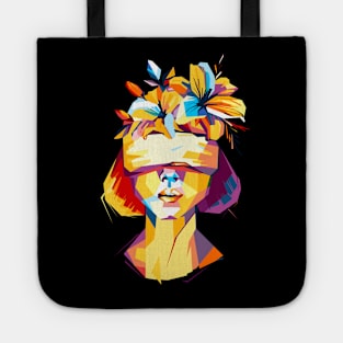 Girl Flower Tote