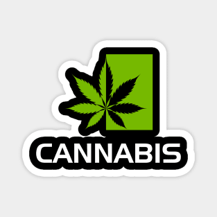 nvidia cannabis Magnet