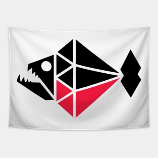 Red Belly Piranha Tapestry