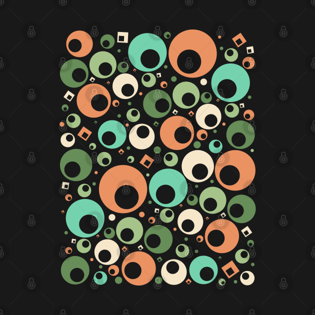 Retro 60s Circles by shobi2088