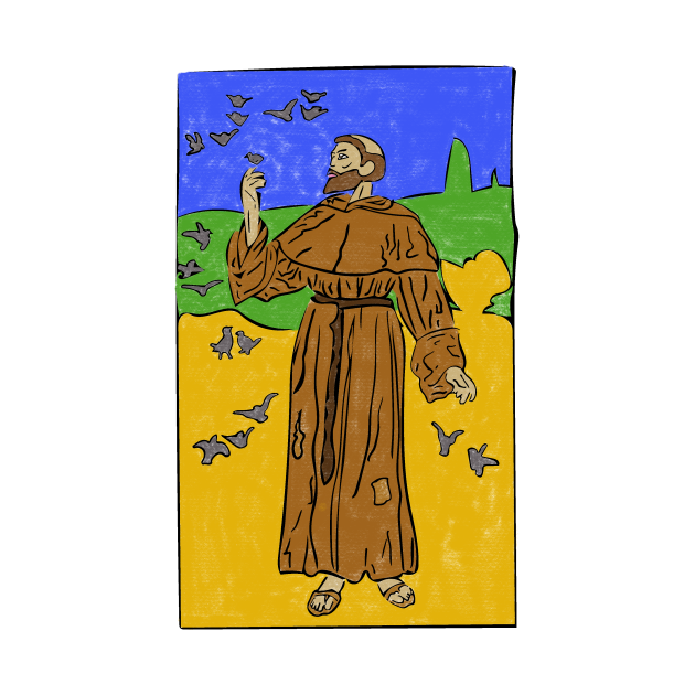 Saint Francis Saint Francis TShirt TeePublic