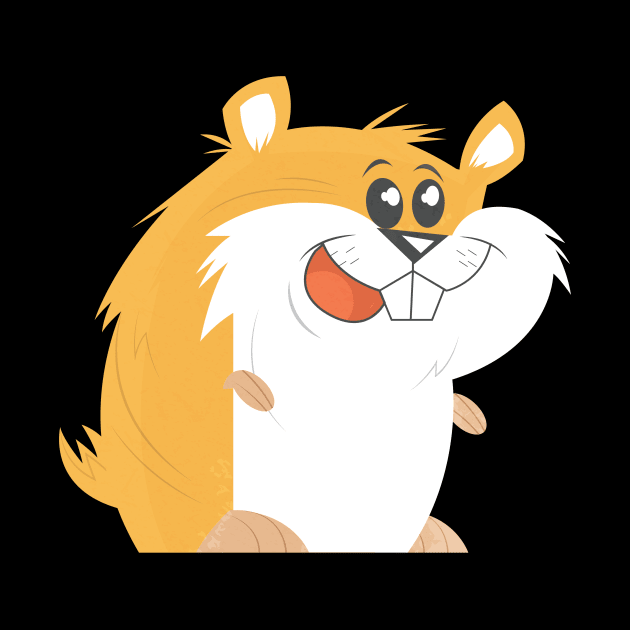 hamster funny cartoon for kids by Midoart