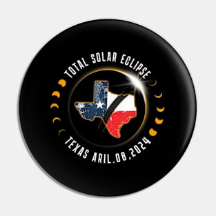 2024 Total Solar Eclipse Texas - Total Eclipse 2024 Texas Pin