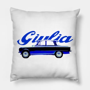 Alfa Romeo Giulia (blue) Pillow