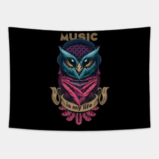 music is my life Tapestry