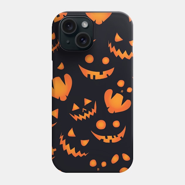 scary pumpkin Phone Case by hatem