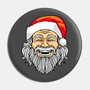 LAUGHING SANTA CLAUS Pin