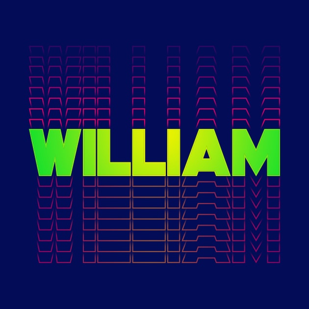 William gift idea for boys men first given name William by g14u