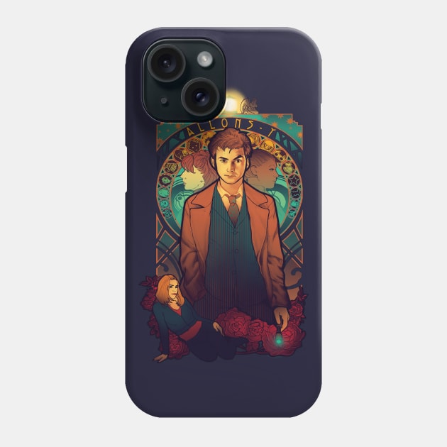 Allons-y Phone Case by MeganLara