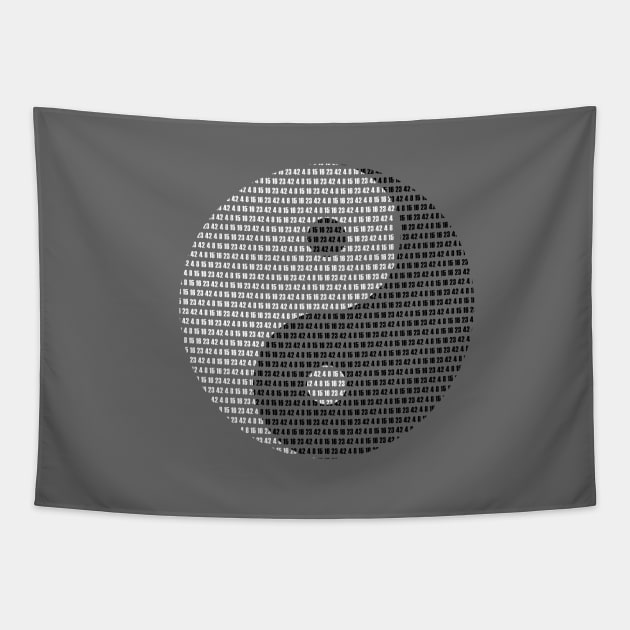 The Numbers Yin Yang Tapestry by geekbias