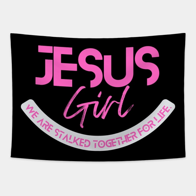 Jesus girl// lover of jesus Tapestry by Lovelybrandingnprints