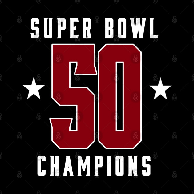 Super bowl 50 Champions by ezx