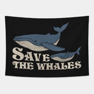 Save The Whales Tapestry