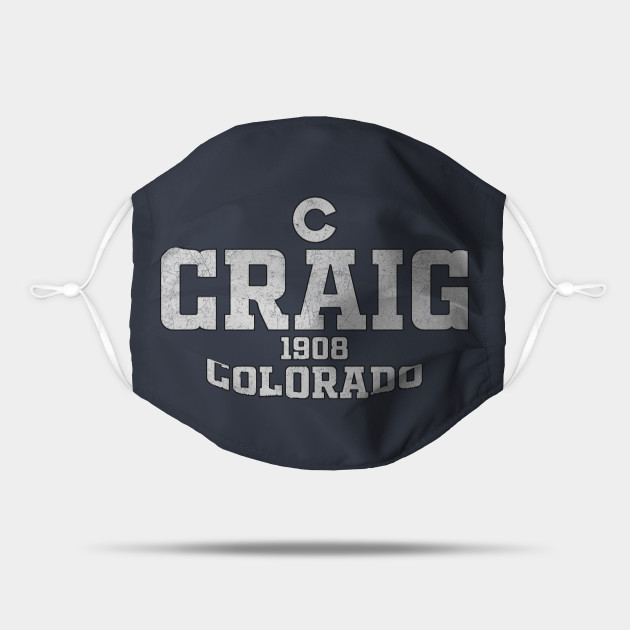 Craig Colorado Craig Colorado Mask TeePublic