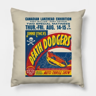 Death Dodgers Auto Thrill Show Pillow