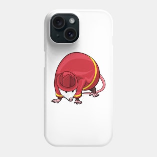 Opossum Firefighter Fire department Phone Case