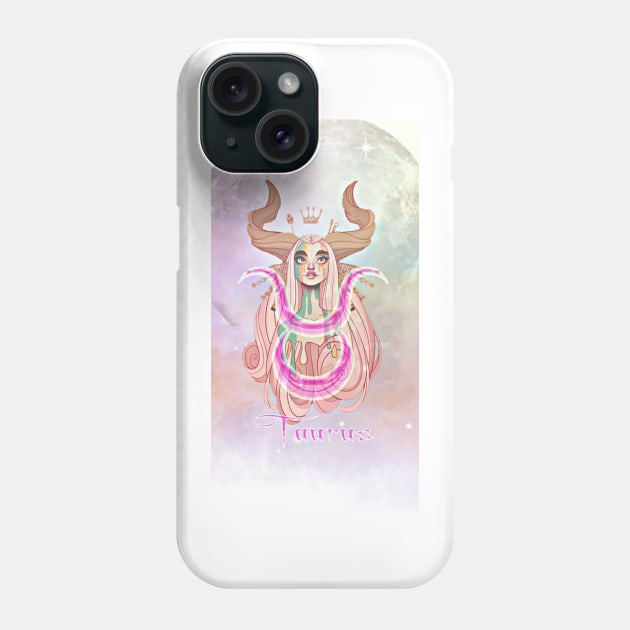 Taurus Design Phone Case by the.after.effect.photos@gmail.com