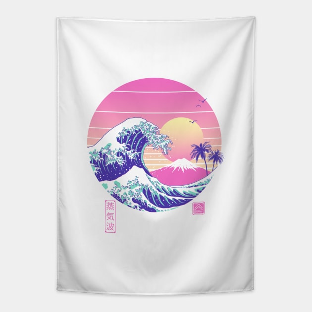 The Great Dream Wave Shirt Tapestry by Vincent Trinidad Art