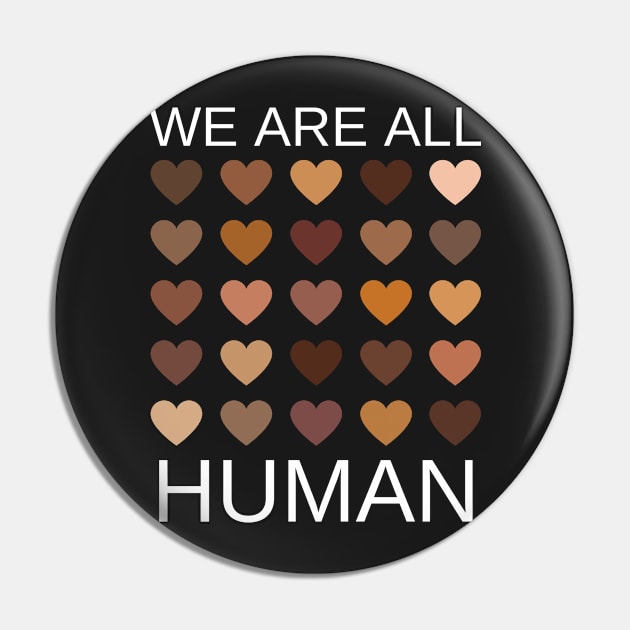 We are all human black history Pin by AllPrintsAndArt