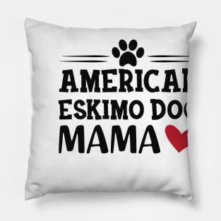 American Eskimo dog mama Pillow