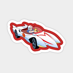 Speed racer mach 5 car Magnet