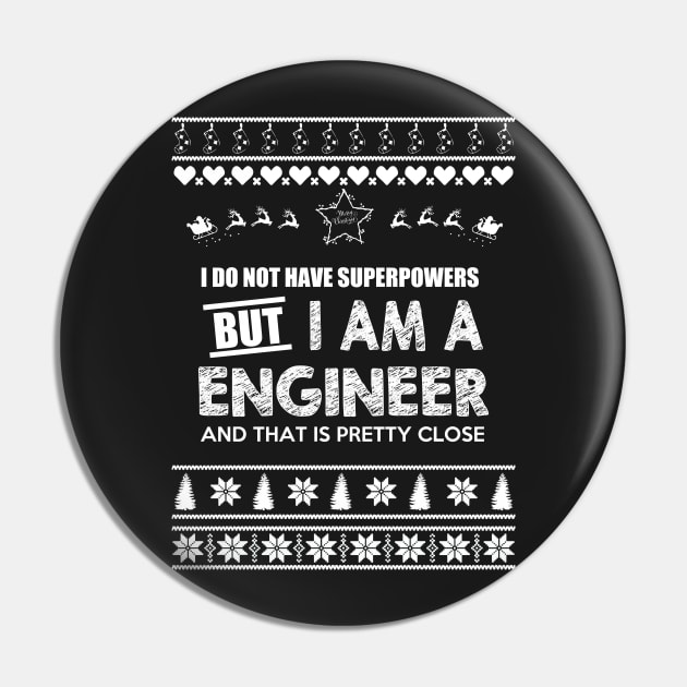 Merry Christmas ENGINEER Pin by bryanwilly