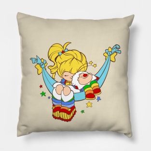 rainbow brite Pillow