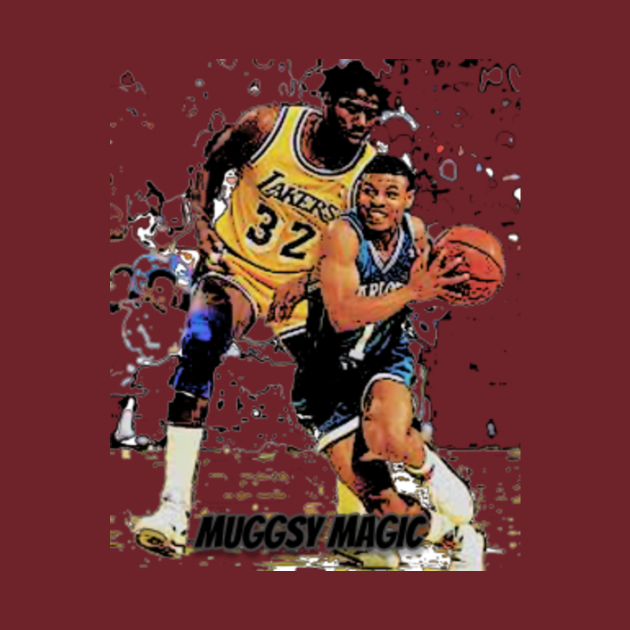 Muggsy Magic Muggsy Bogues TShirt TeePublic