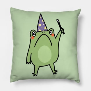 Frog wizard Pillow