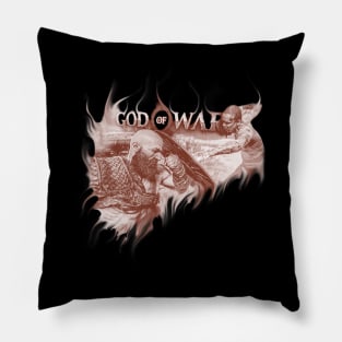 Kratos vs Baldur Pillow