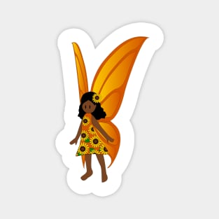 Lyla the Sunflower Fairy Magnet