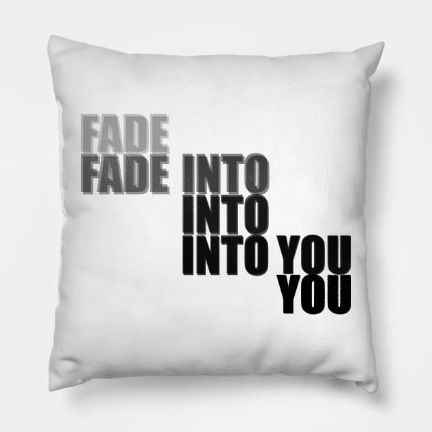 Fade Into You Blurry To Sharp Pillow by SubtleSplit