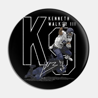 Kenneth Walker III Seattle Hurdle Pin