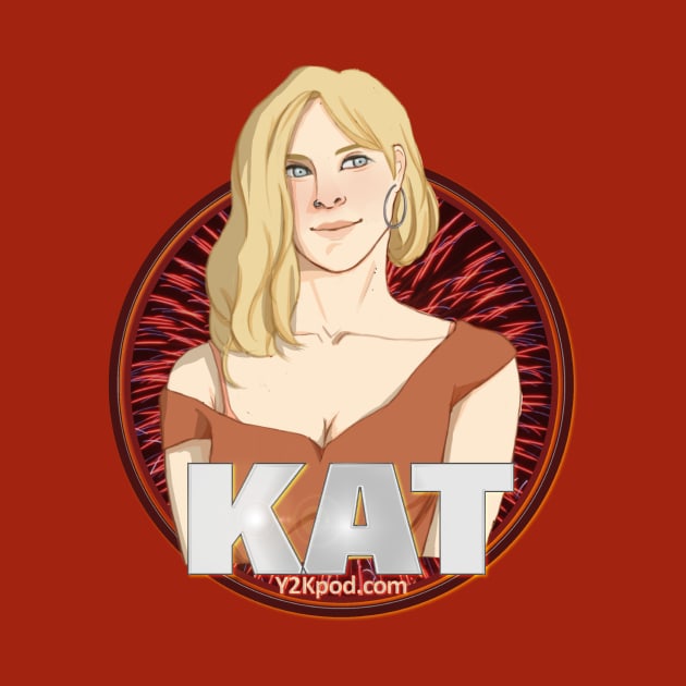 Y2K Audio Drama Podcast Character Design - Kat by y2kpod