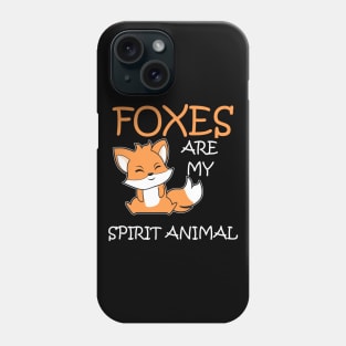 Foxes Spirit Animal Phone Case