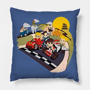 Super Fighting Kart Pillow